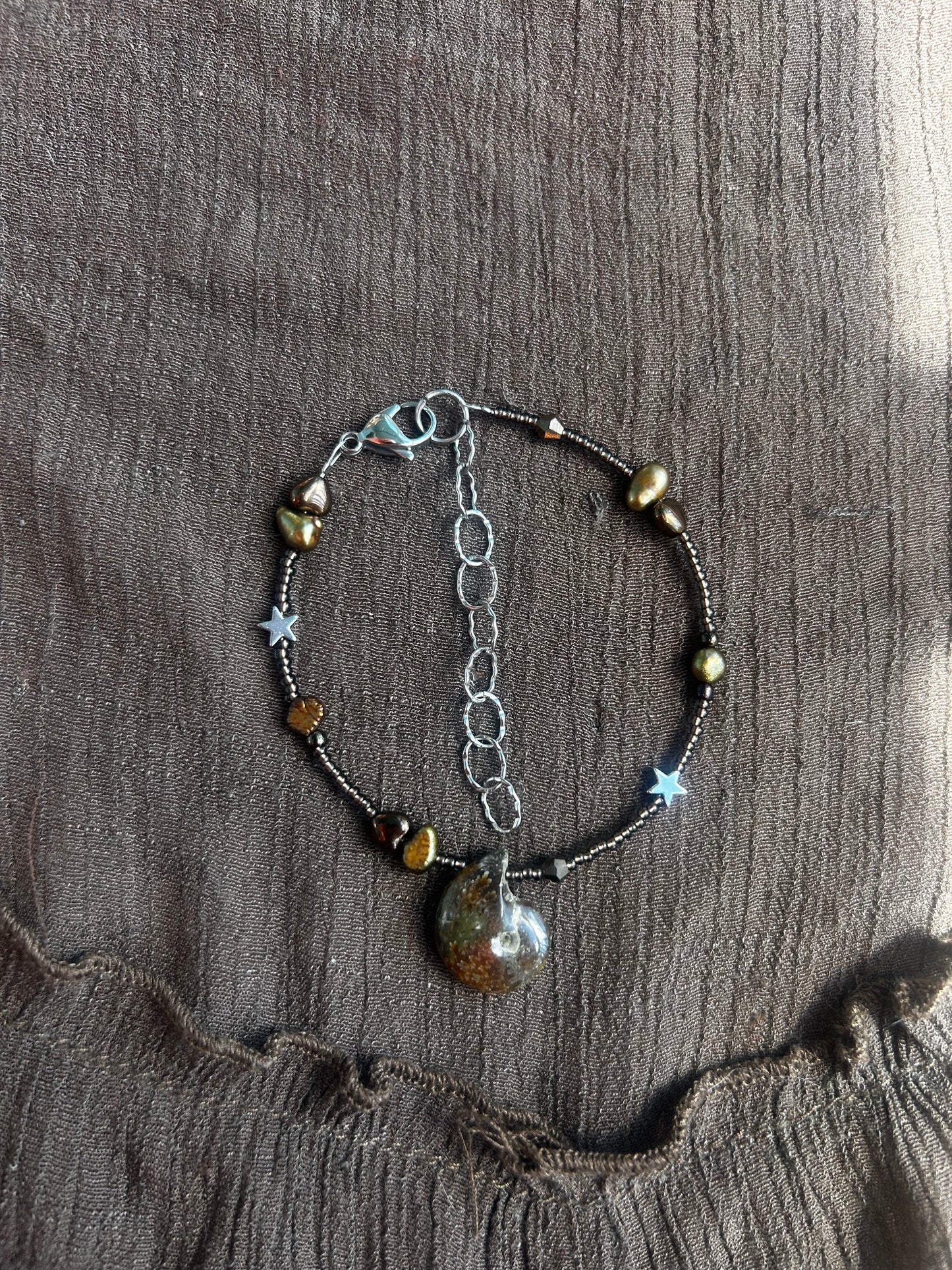 Ammonite Anklet