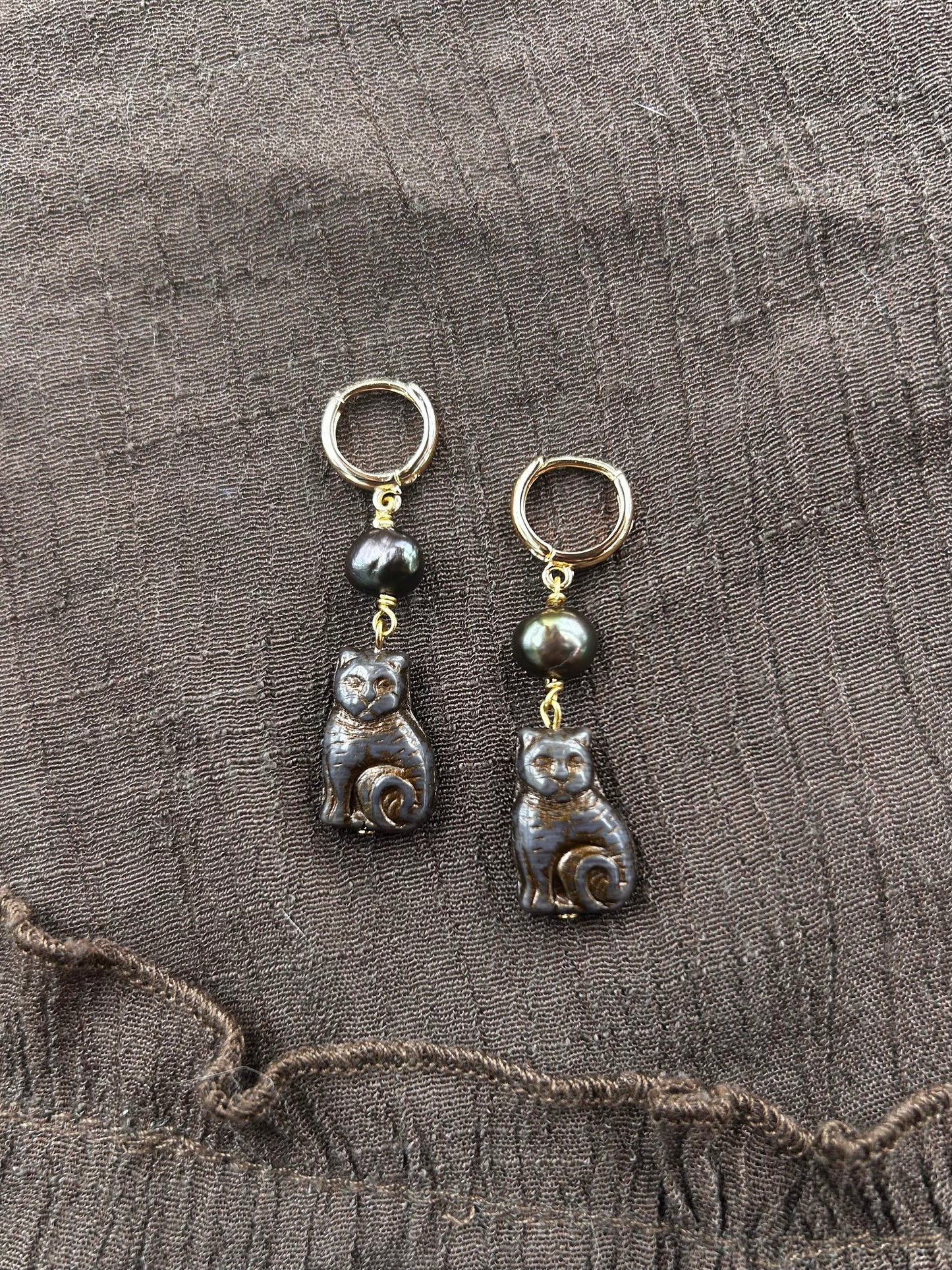 Cat Earrings
