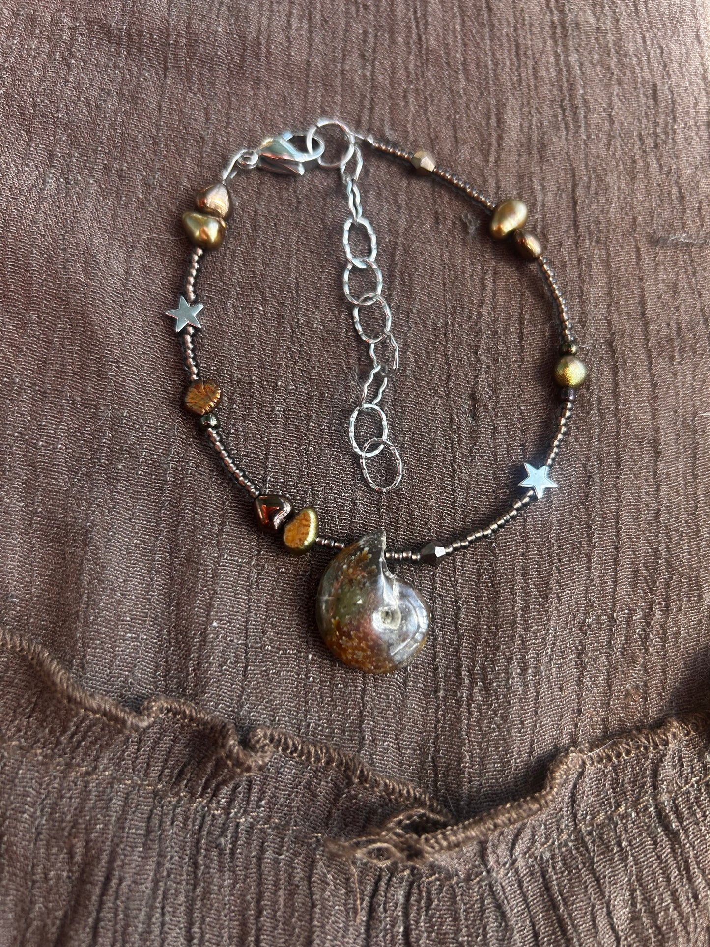 Ammonite Anklet