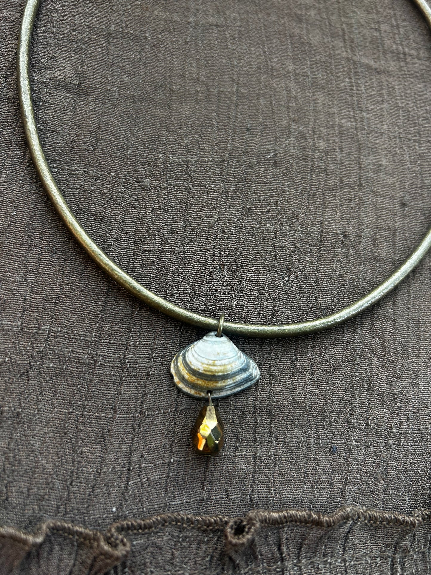 Seashell Drop Necklace