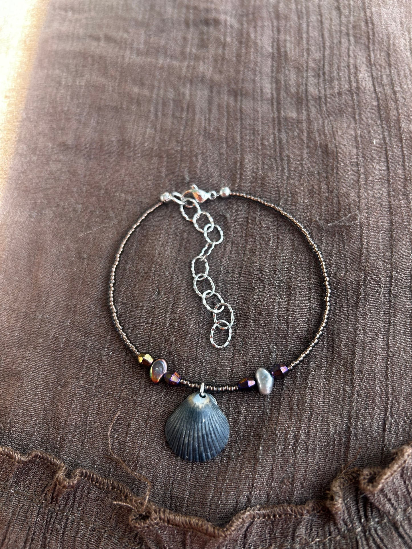 Scallop Anklet