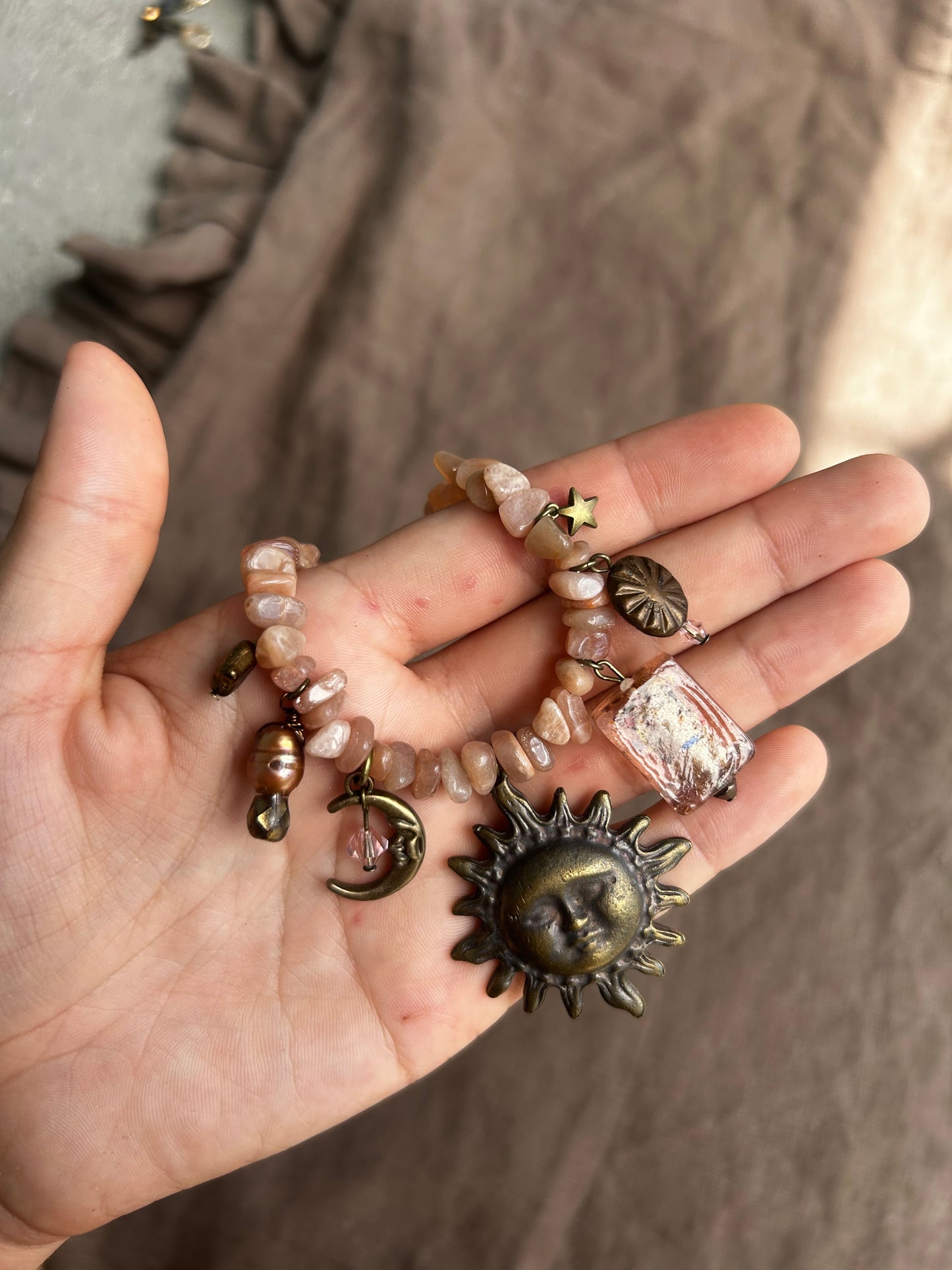 Sunstone Choker