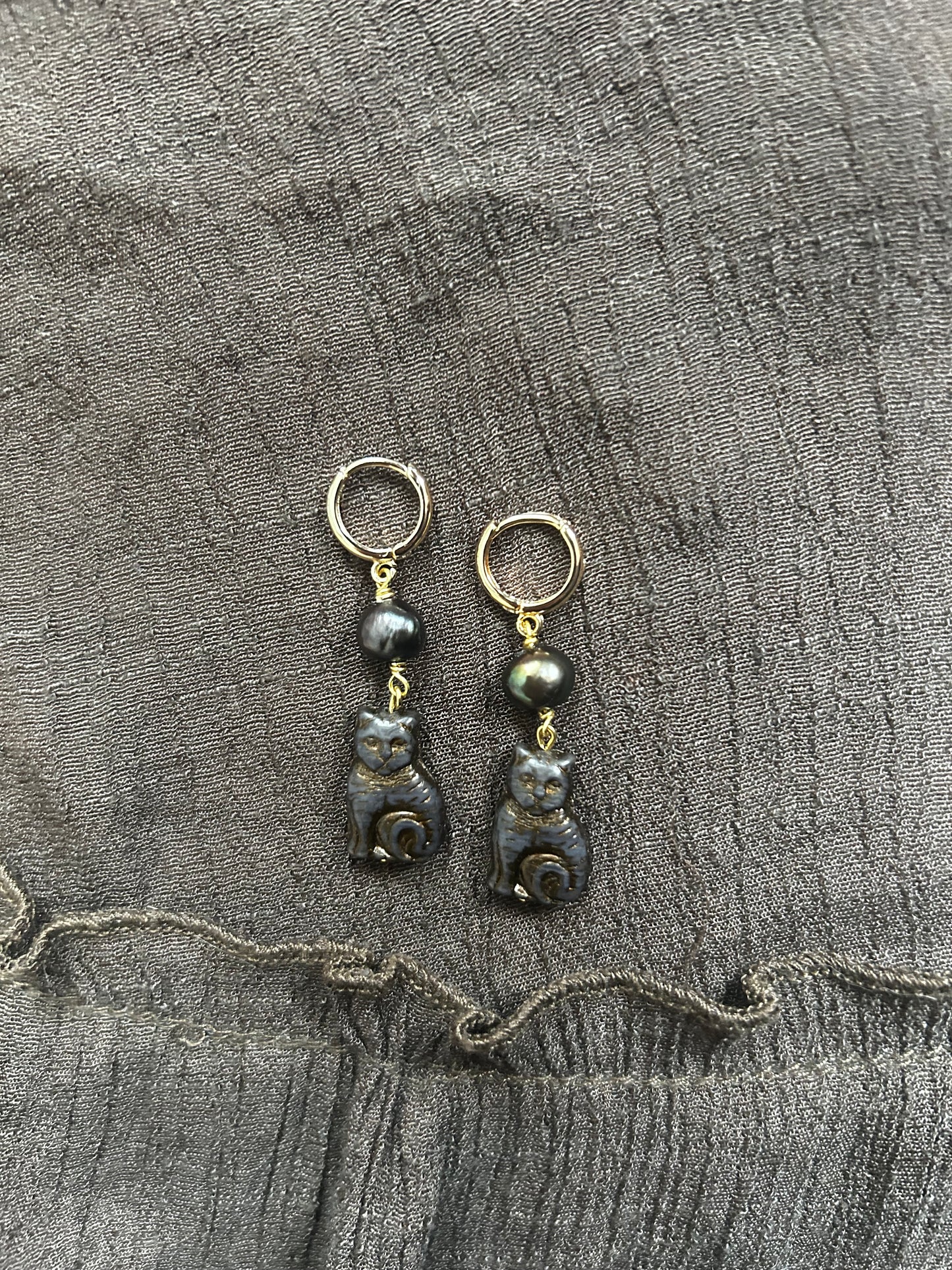 Cat Earrings