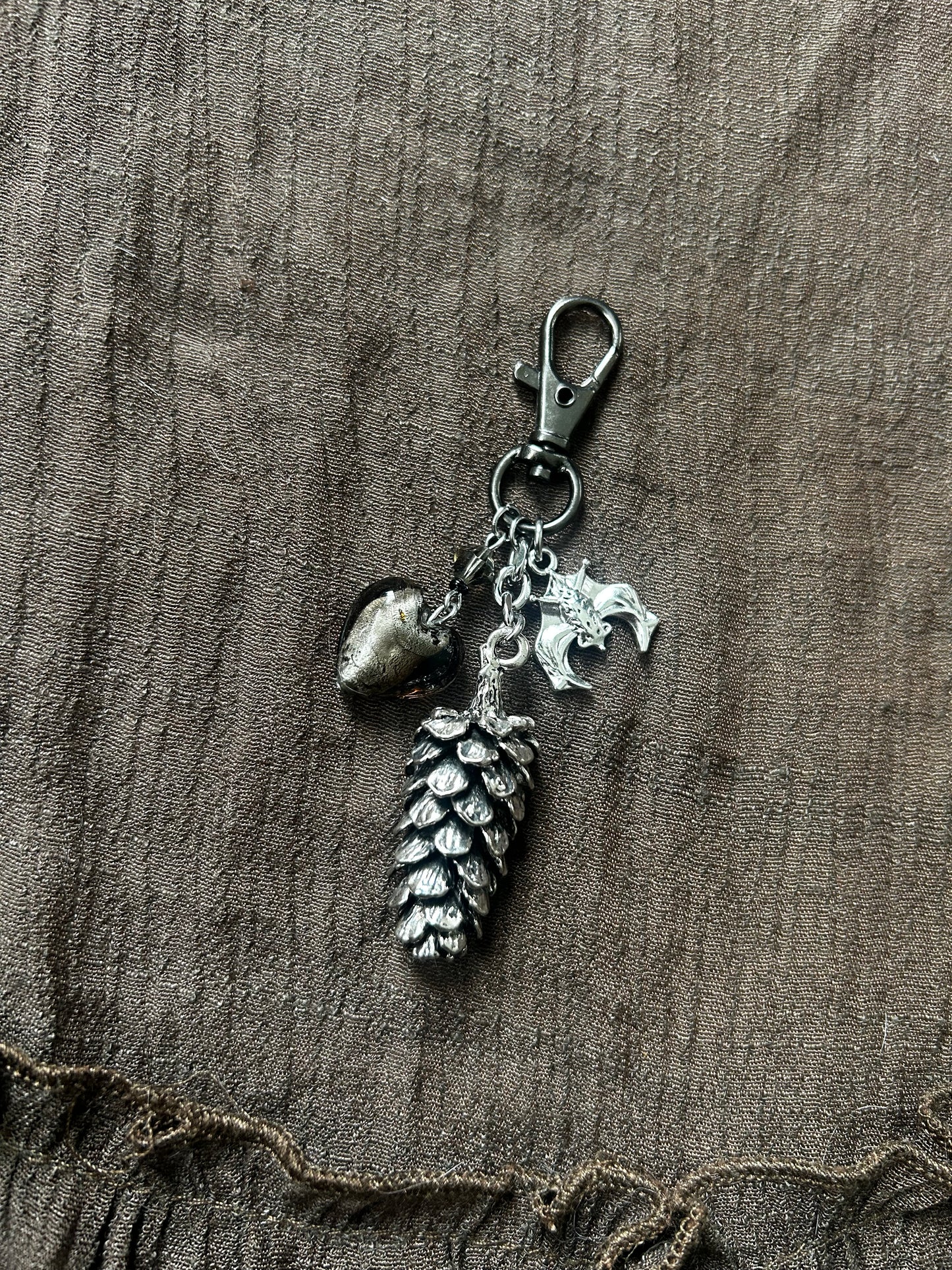 Gothic Forest Keychain