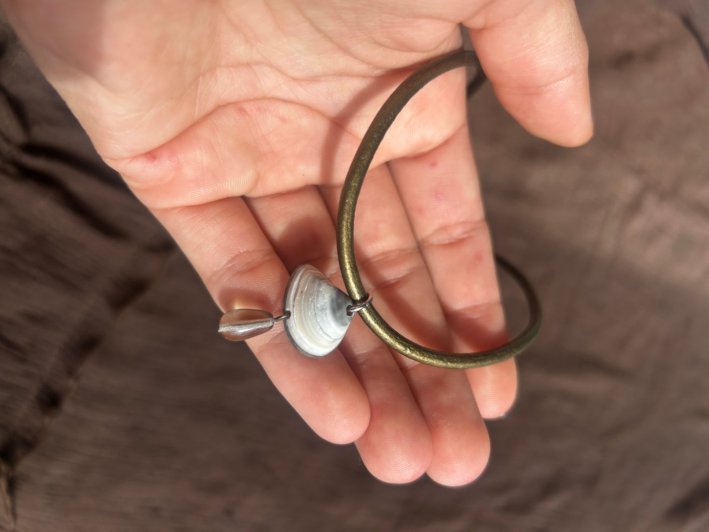 Seashell Drop Necklace