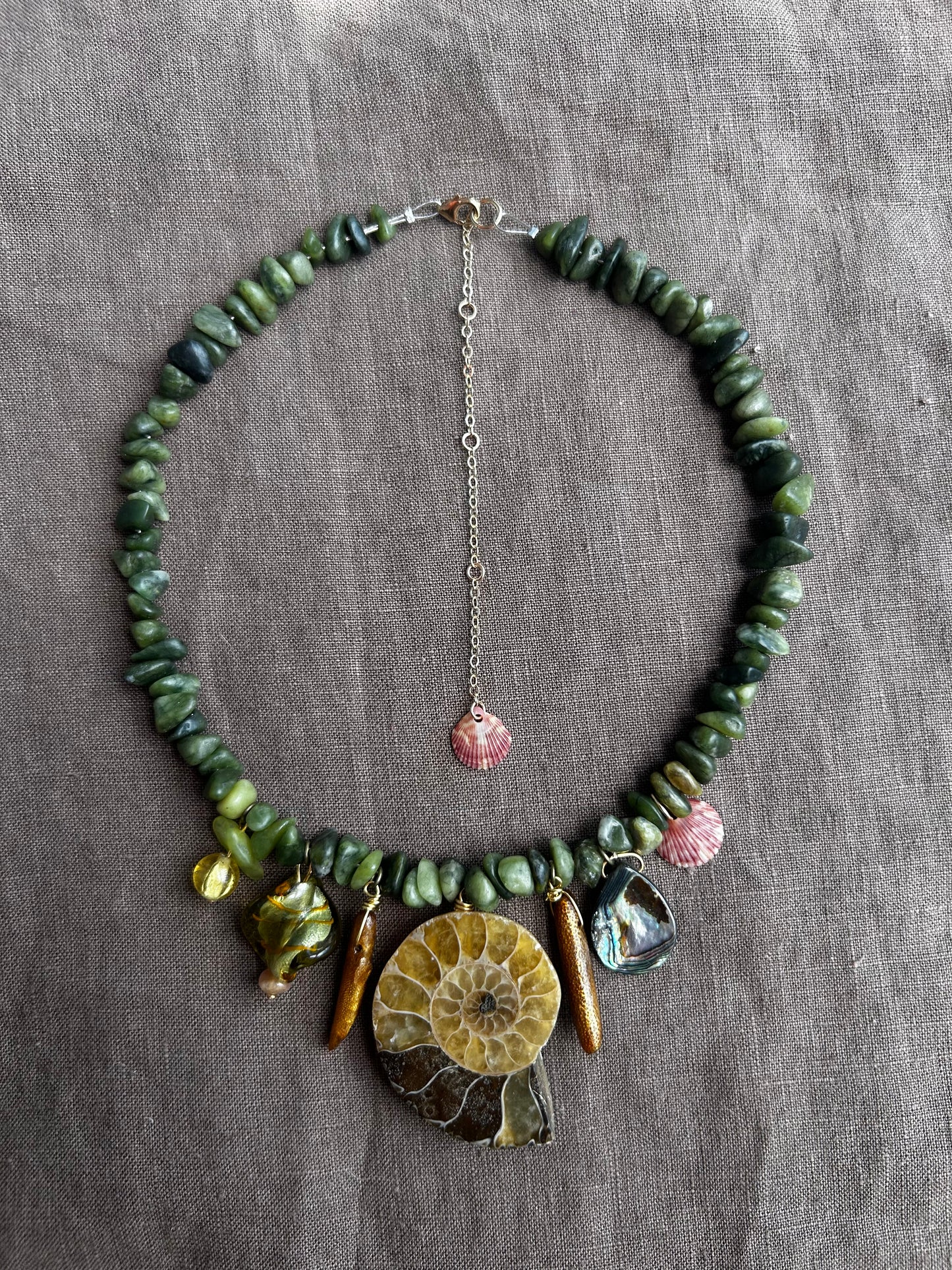 Chunky Coral Reef Necklace