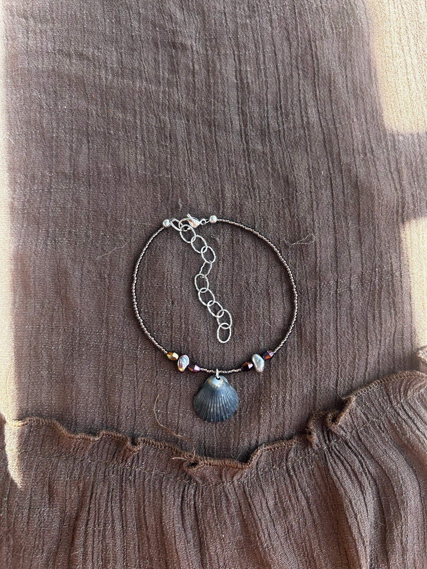 Scallop Anklet