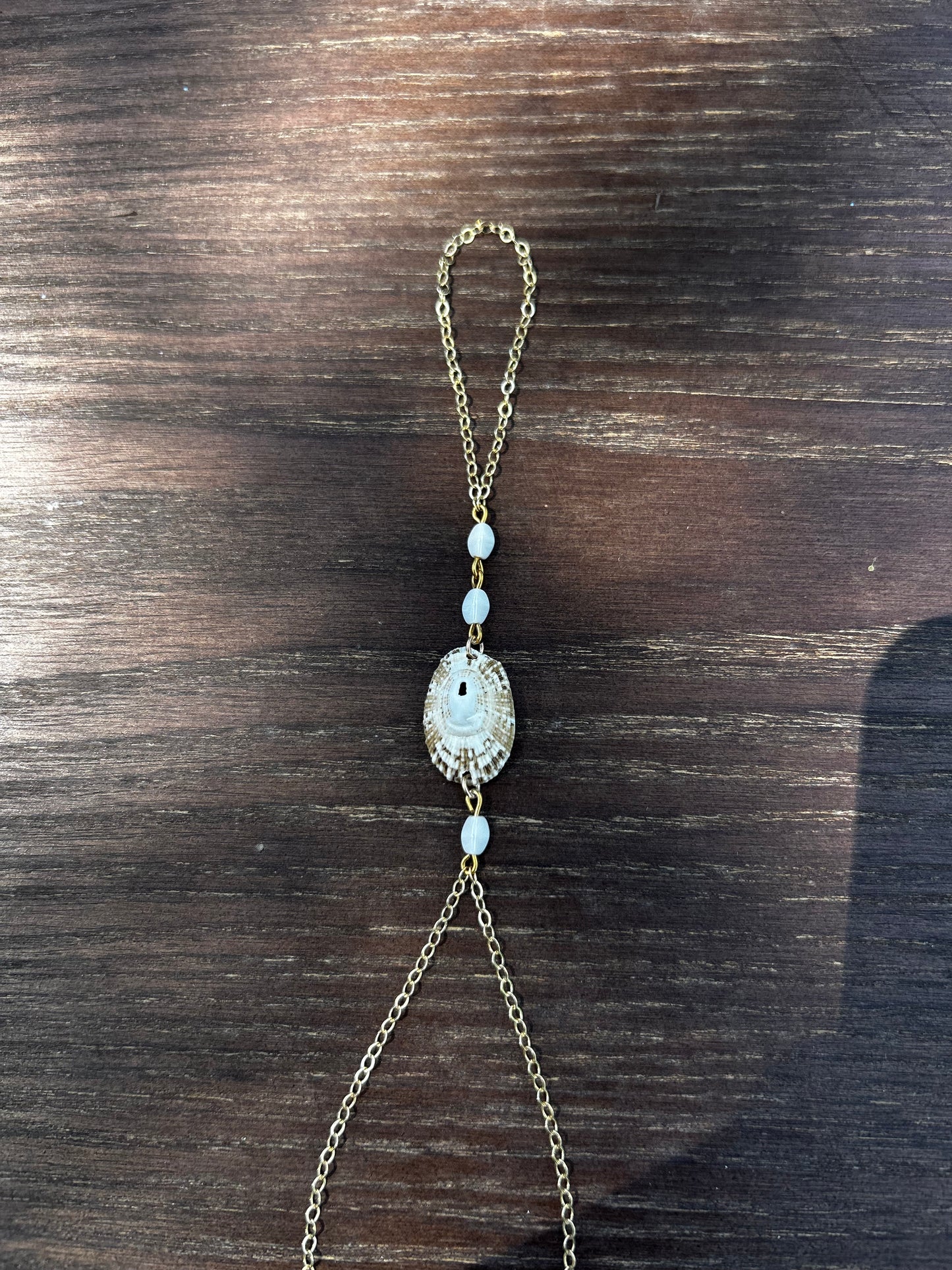 Limpet Shell Hand Chain