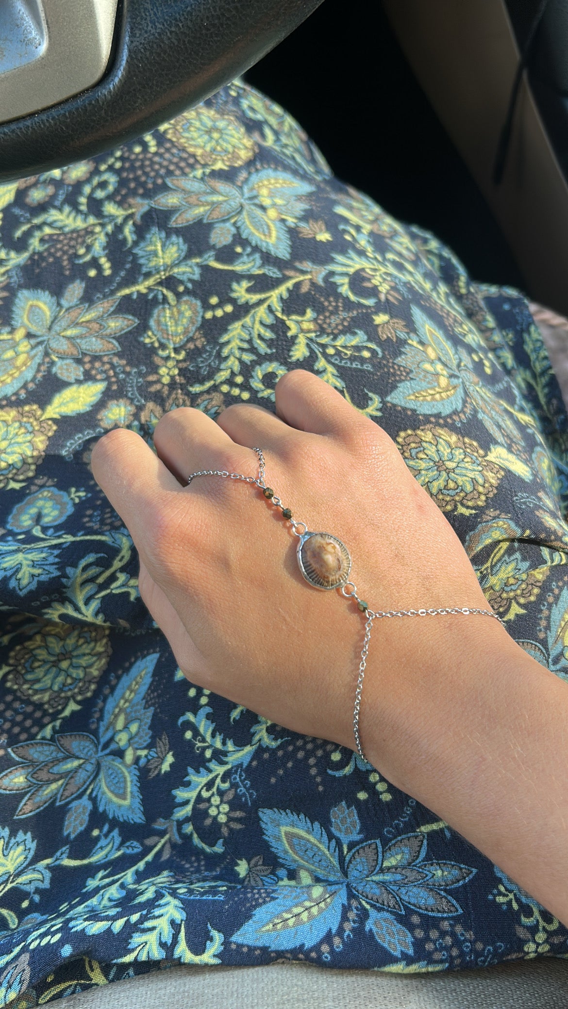 Limpet Shell Hand Chain
