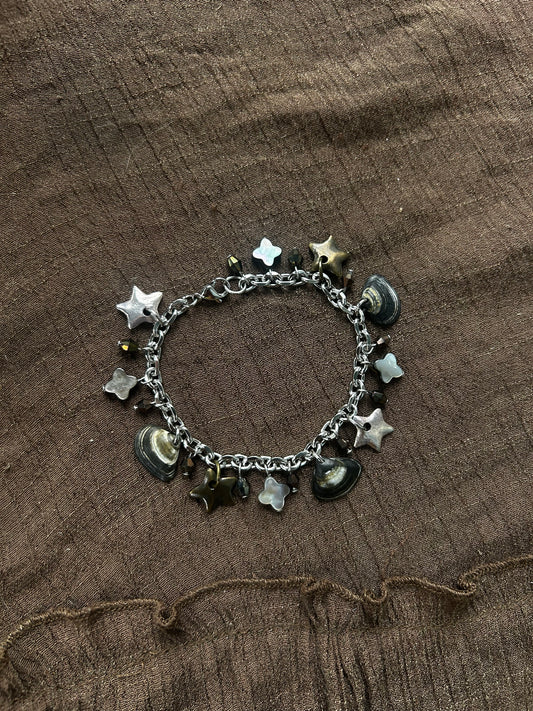 Stainless Steel Seashell Bracelet (1 of 1)