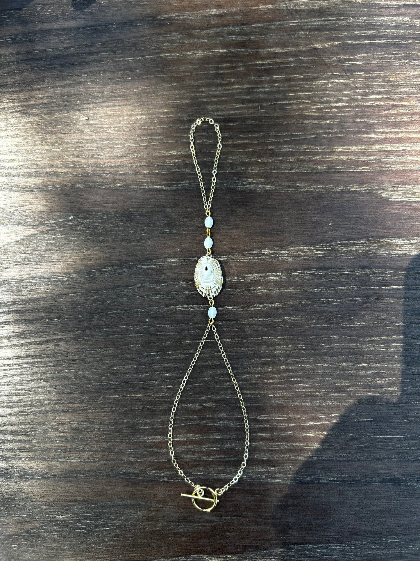 Limpet Shell Hand Chain