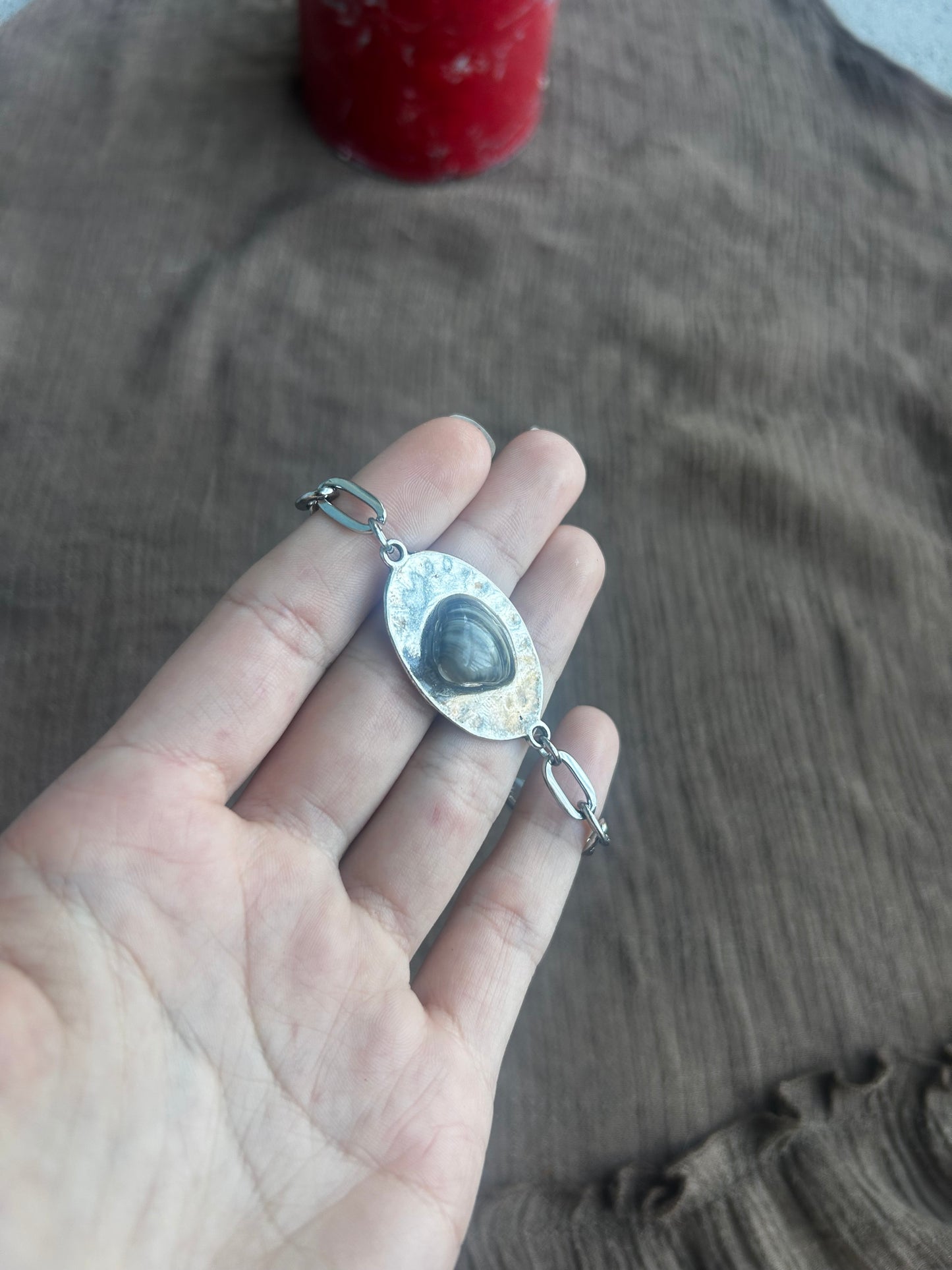 Seashell Plate Bracelet (1 of 1)