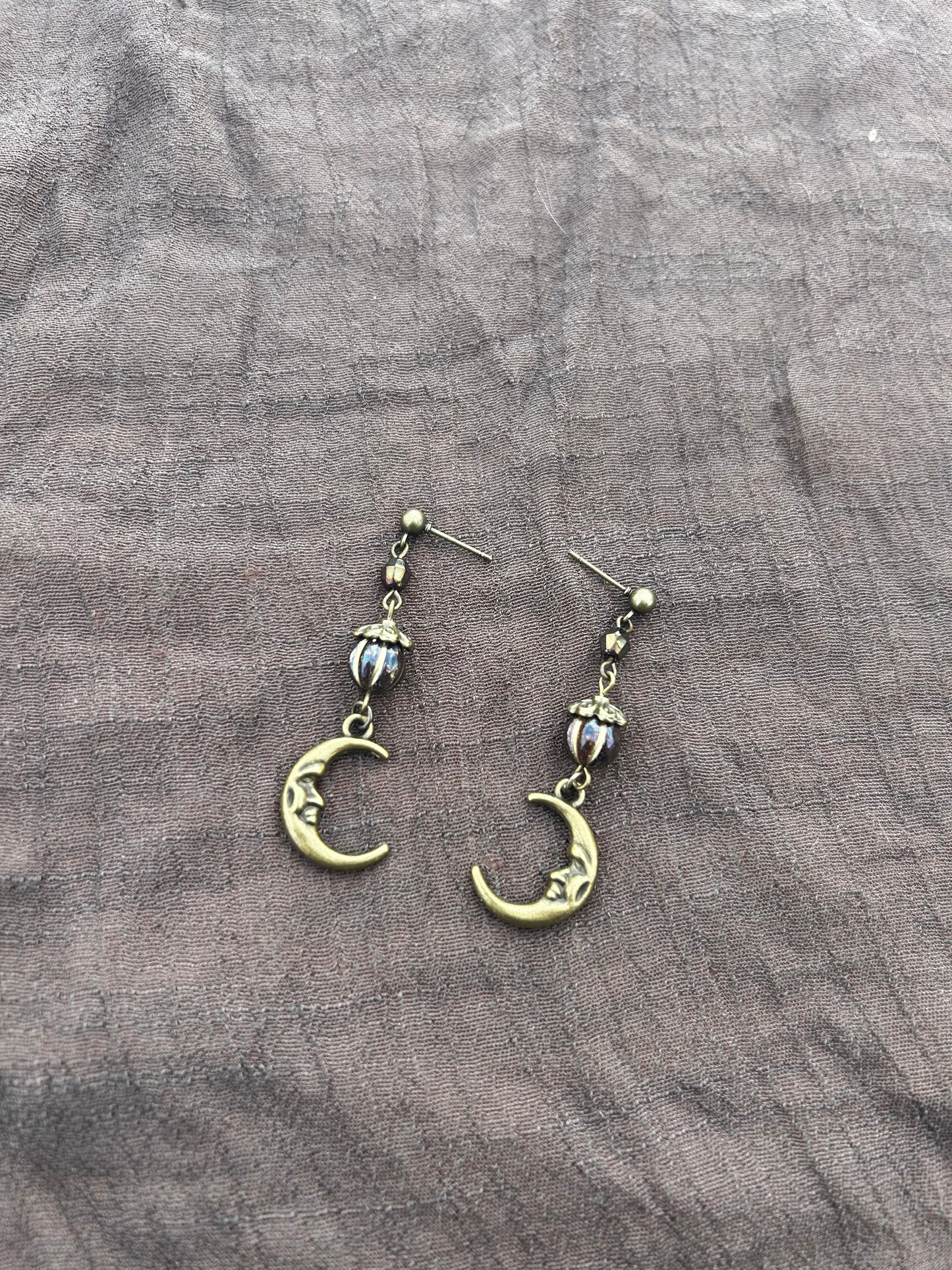 Whimsy Moon Earrings