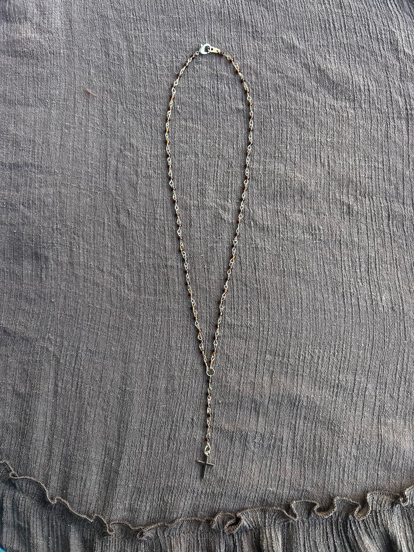 Autumn Cross Necklace by Macy