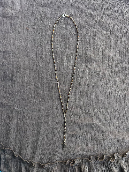 Autumn Cross Necklace by Macy