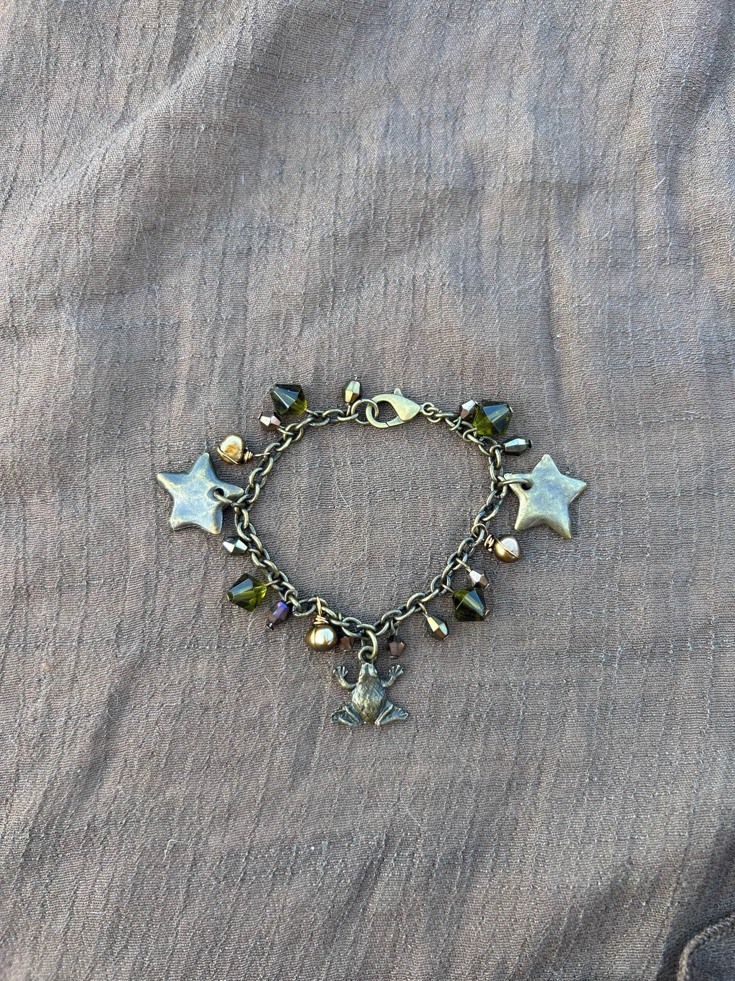 Frog Star Bracelet (restock soon)