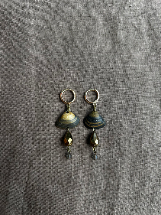 Seashell Drop Earrings