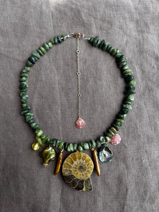 Chunky Coral Reef Necklace