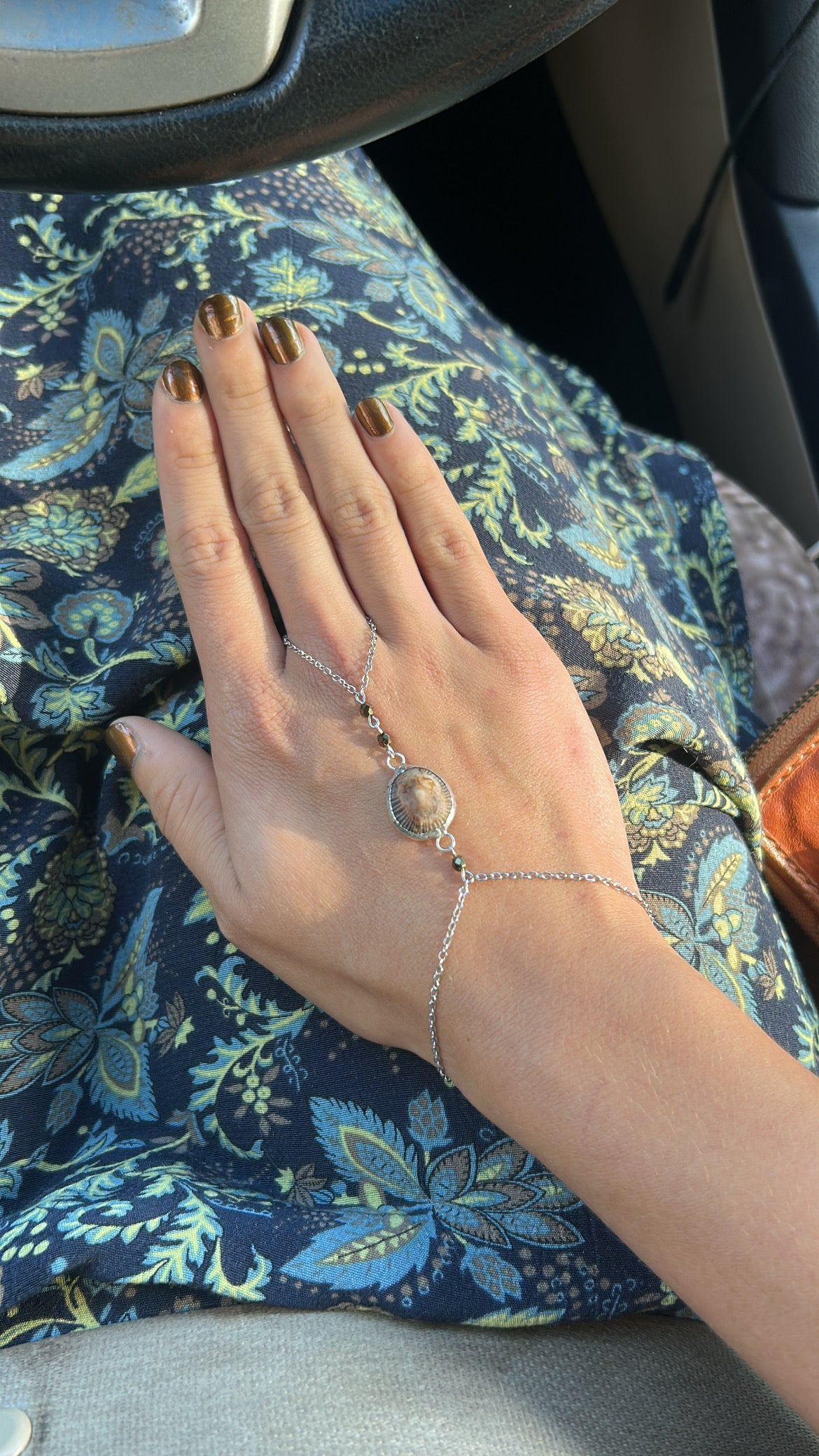 Limpet Shell Hand Chain