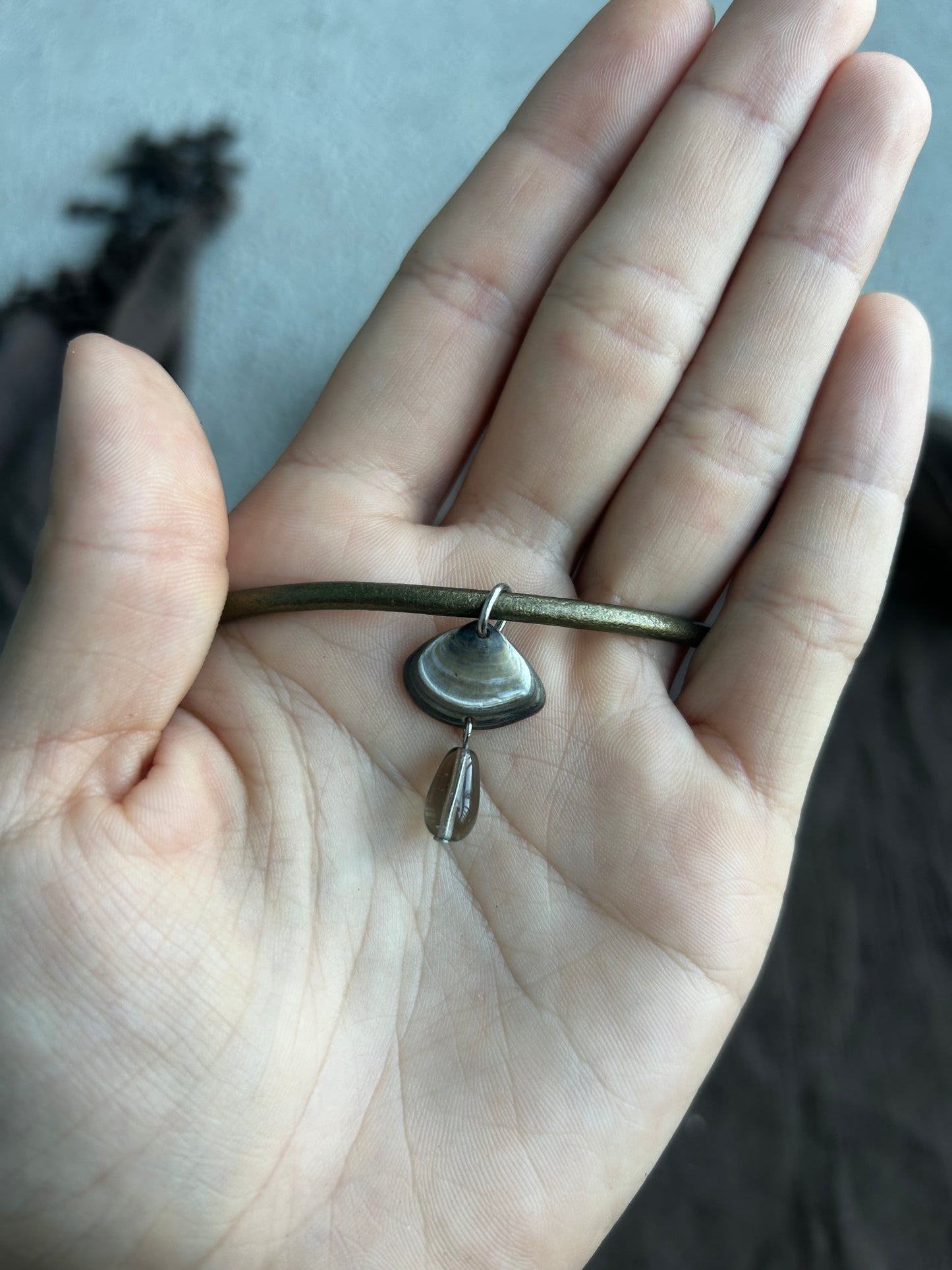 Seashell Drop Necklace